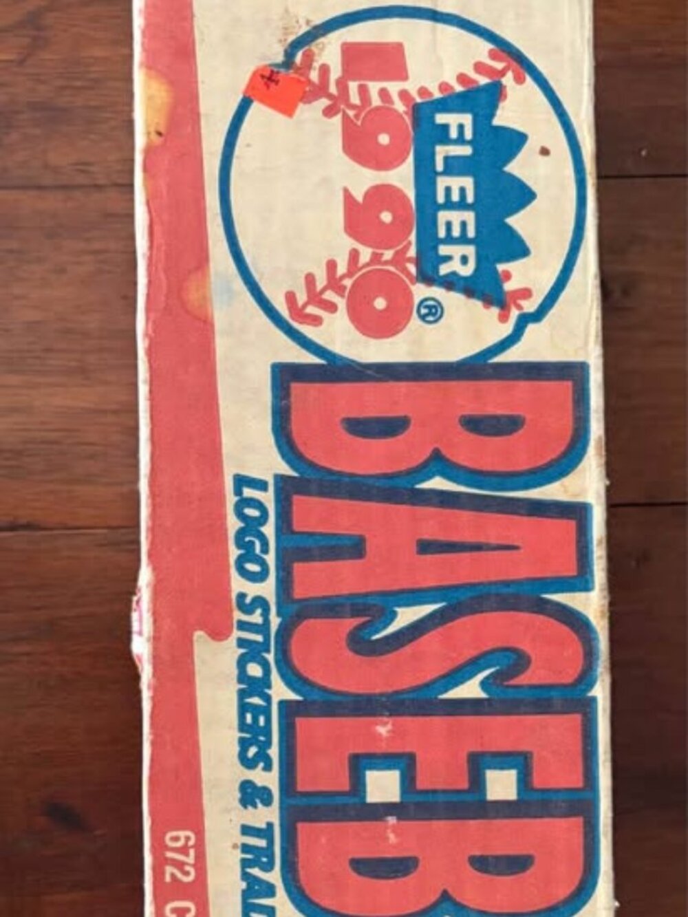 1990 Fleer 692 card baseball pack